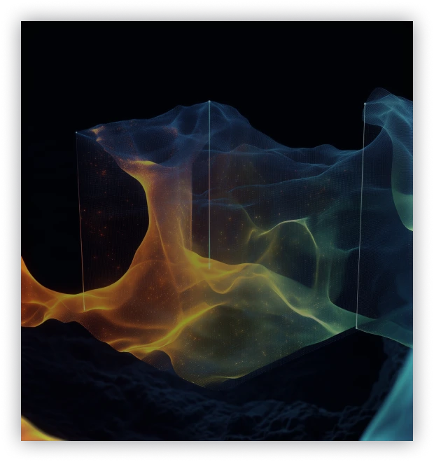 Phasic heat exchanger close-up showing additive manufactured geometry